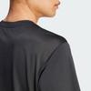 T Shirts Men's Black Crew Neck Moderate Straight Fit JZ8488
