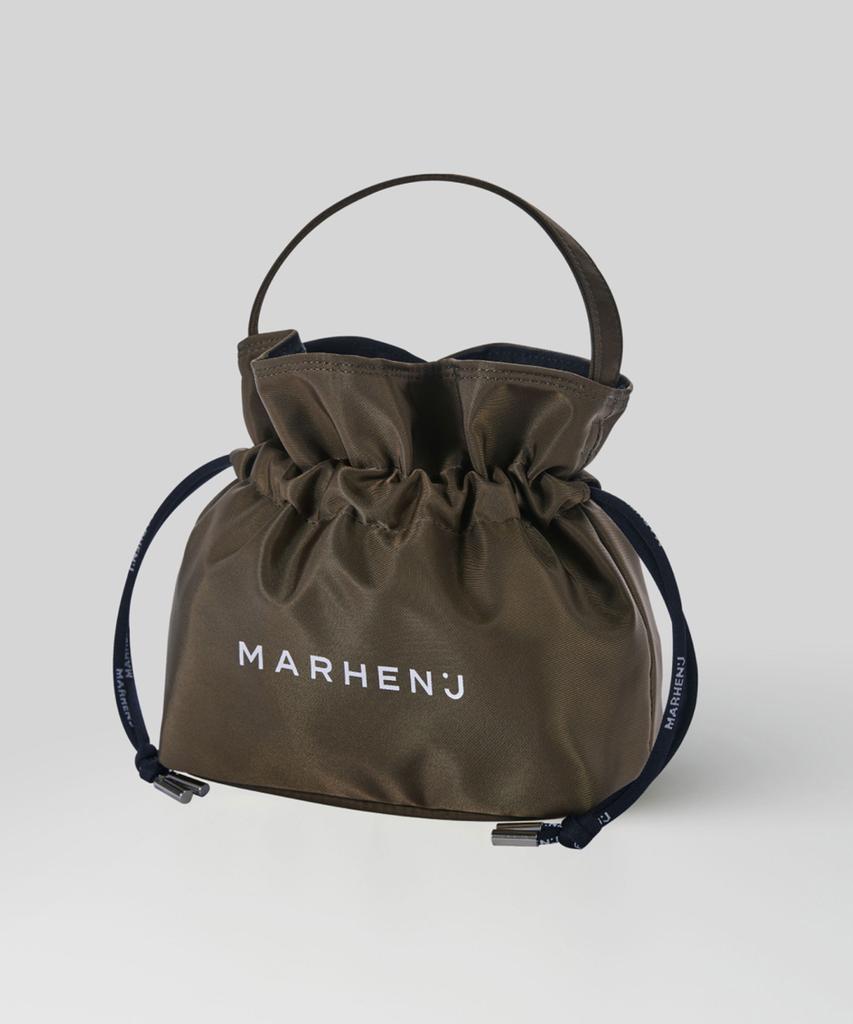 Marhen.J Charong Nylon Mini Bucket Crossbody Bag