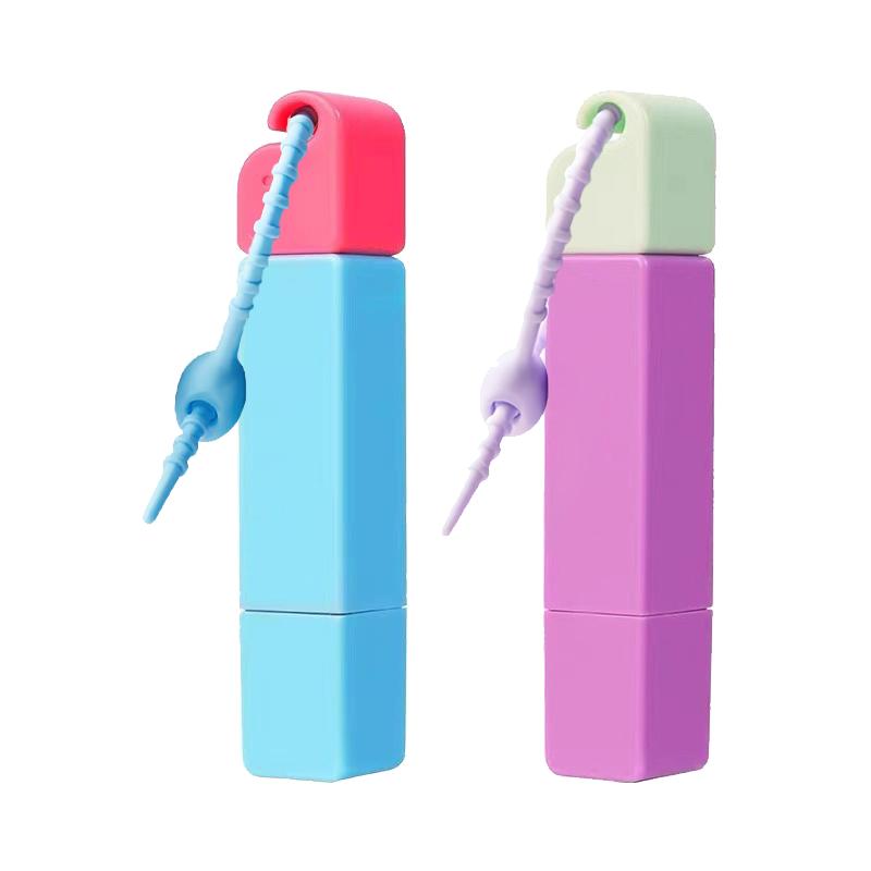 Stylo Détachant Portable Blanc pour Vêtements Sans Lavage Brosses de Nettoyage Double Tête Enlèvement de Graisse Vêtements et Tissus Facile à Utiliser