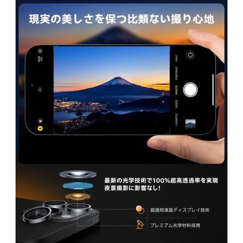 [Aerospace Materials/Reproduced as Original] Camera Film for iPhone 16 Pro, Camera Film for iPhone 16 Pro Max, Tempered Glass, US Military Standards,