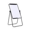Magnetic Standing White Board Foldable Dual Sided Whiteboard Adjustable Height Notice Board 90x60cm