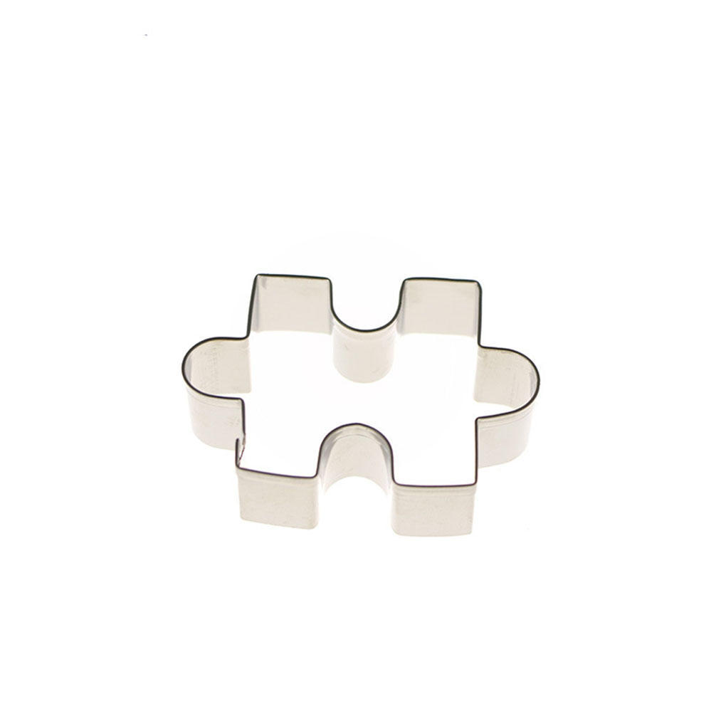 Keksausstecher in Puzzleform, Sandwich-Ausstecher aus Edelstahl für Kinder und Erwachsene
