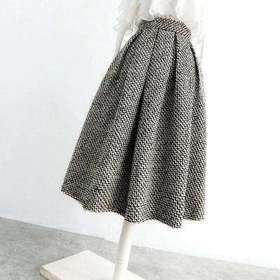 Rock für Damen Lässig Vielseitig Schlitzrock Figurbetont Retro Unifarben Hohe Taille Langer Lockerer Hosenrock