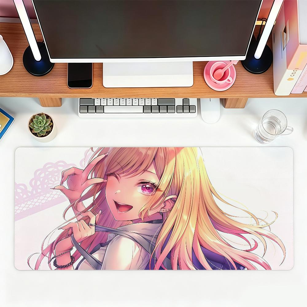 Tappetino per Mouse Anime Marin Kitagawa per Ufficio, Gaming e Tastiere Antiscivolo Grande Impermeabile