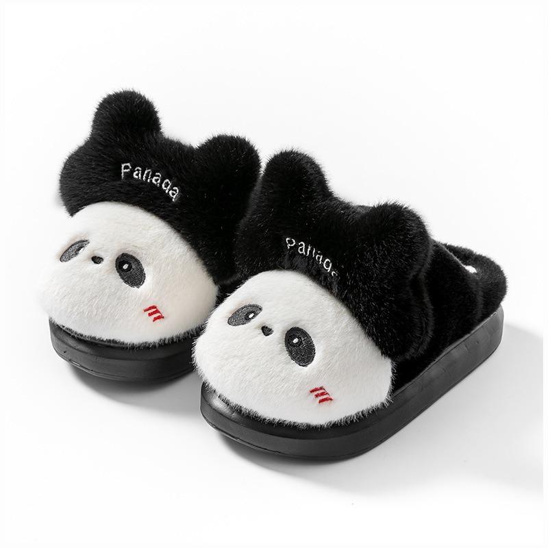 Kinder Baumwolle Hausschuhe Winter Indoor Boden Plüsch