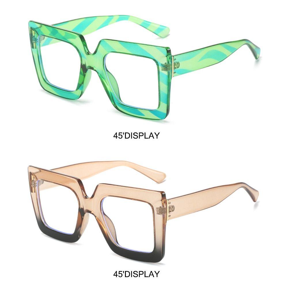 Colorful Ladies Optical Glasses Frame Square Computer Eyewear Vintage Female Eyeglasses  for Women