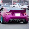 Carbon Fiber Rear Spoiler for Toyota GT86/Subaru BRZ - Rocket Bunny 2nd Gen Diffuser Winglet Modification