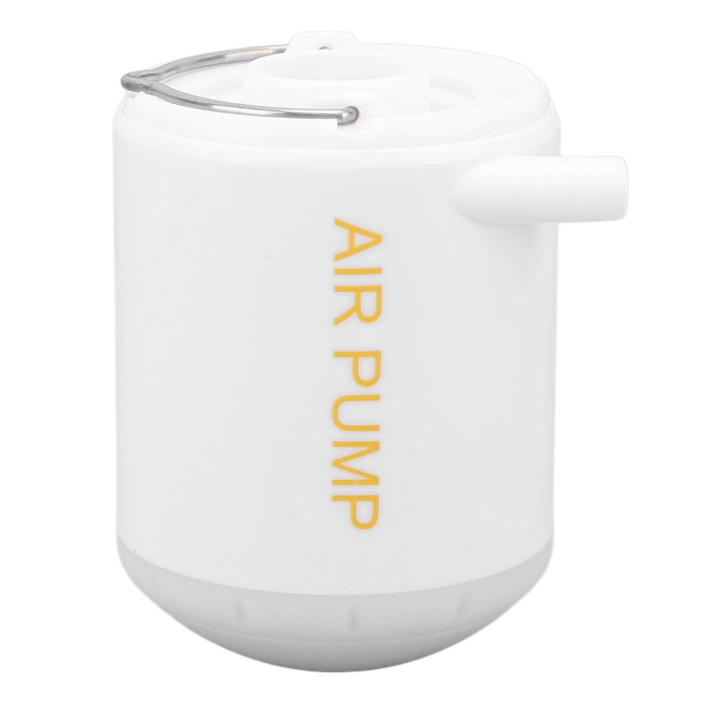 Luftpumpe Leistungsstarkes Aufblasen und Ablassen Wiederaufladbarer Akku Vielseitig Tragbar Mini-Luftmatratze