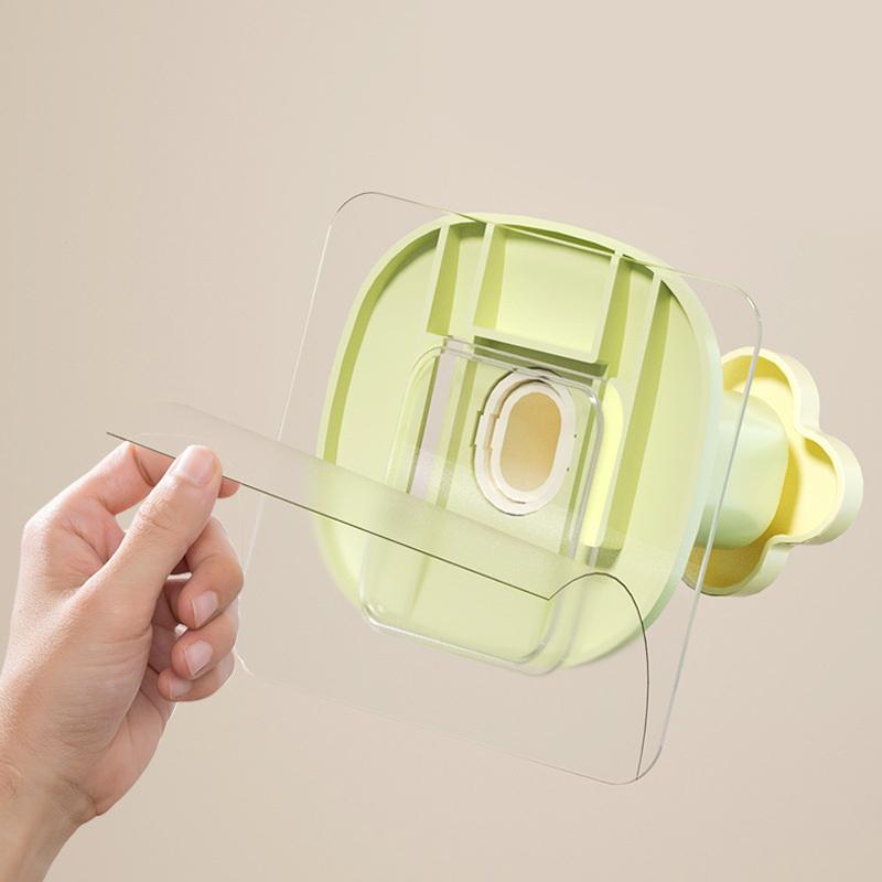 Hanger Storage Rack No-Drill Suction Cup Installation Retractable And Adjustable Length Home Use Hanger Storage Container