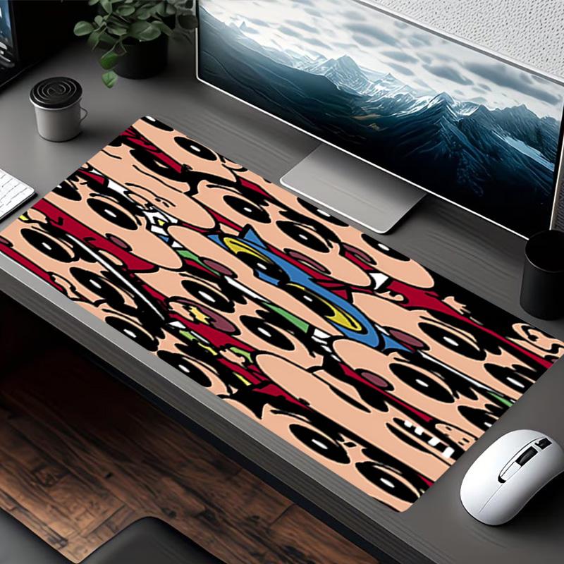 Cartoon comics Print Mouse Pad, for Keyboard Pad Laptop PC Mat for Office Home Use, Desk Decor, Perfect Birthday Gift for Gamers