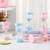 3/5/10/15/30 Minutes Hourglass Sandglass Colorful Sand Timer Flip Sandglass for Home Kid Gift Sand Timer Decoration Sand Clock