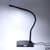 LED Desk Lamp Home Salon Office Beauty Tattoo Microblading Flexible Adjustable Dimmable Table Lamp (Black)
