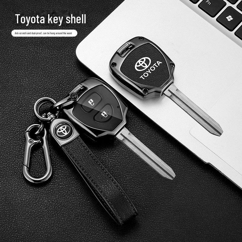 Toyota Key Cover for Old Corolla Camry Rav4 Reiz Prado 2700 - Men's Pendant Buckle.