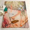 Manhwa L-Low T-Tide I-in T-Twilight Throw Flannel Blanket Skin Soft Suitable for Sofa Living Room Bed Travel and Gifts