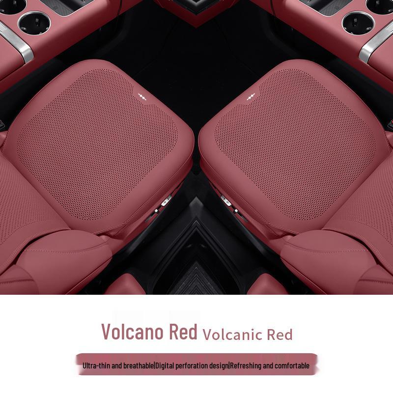 Leopard 5 All-Season Perforated Seat Cover: Full Coverage, Thin Cushion