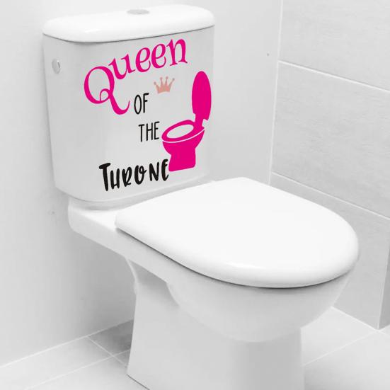 

Waterproof Toilet Stickers Easy to Apply Long-Lasting Vibrant Color Secure