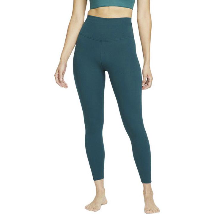 Nike Yoga Dri-FIT Luxe Solid Quick-Dry High-Waisted Yoga Pants Women Pants Dark-Green CJ3801-381