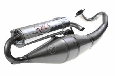 LeoVince TT Complete Exhaust, Peugeot Horizontal (E)