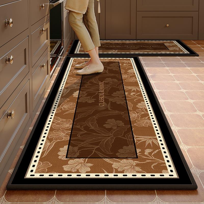 Carpet for Kitchen Runner Rug Non-slip Floor Mat Long Carpets Dustproof Doormat American Retro Classic Home Decoration Rugs