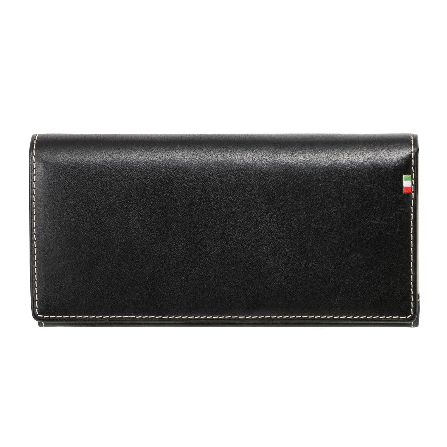 

Tamponato Leather Long Wallet Long Large Bundle Genuine [Milagro] (Men s Wallet, Wallet, Capacity, Holder, Slim, Green, Leather, Leather, Popular) чорний