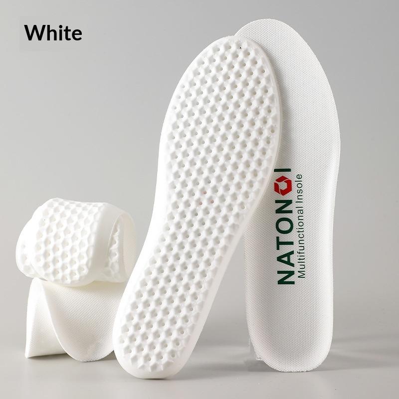 Supercritical Sport Insoles for Men/Women Breathable Moisture-Wicking Comfortable Casual Shock-Absorbing Cloud-Like Cushioning
