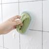 Handles Sponge Brush Blue Soft Magic Sponge Eraser Cleaning Bathtub Ceramic Tile Cleaner Kitchen Tool Bathroom Tile Brush with Handle Bathtub Brush