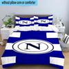 Napoli Football Club Emblem 3PCS Bedding Set 2D Printing (Includes 1 Duvet Cover + 2 Pillowcases Coreless), Bedroom decor,Fan gift
