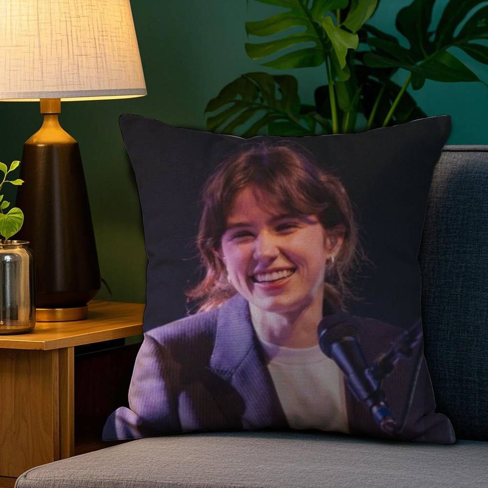 Singer C-Clairo Charm Pillow Case Sofa Living Room Bedroom Double-Sided Printing Square Cushion Nap Time Pillow Case