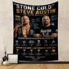 "Stone Cold Steve Austin Wrestling Icon Print Patterned Tapestry for Bedroom and Living Room Home Decor"
