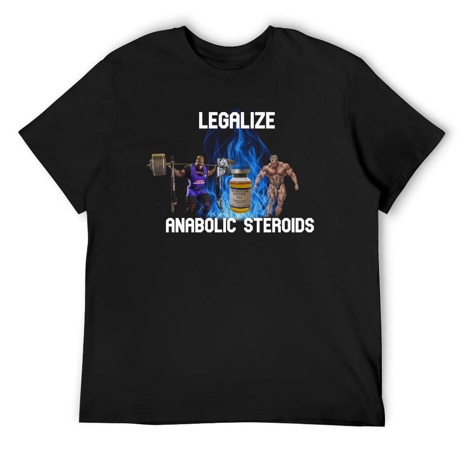 

Легализовать анаболические стероиды Футболка футболки графические футболки летние топы эстетичная одежда корейская мода футболки для мужчин хлопок 4XL