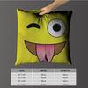 Pillow Case luxurious home office, sofa decorative Multi sized car seat cushions, pillowcases Emoji Personalized