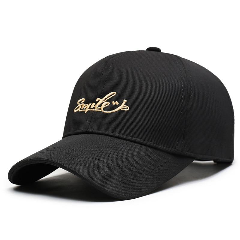 Staircase Fabric Baseball Cap With Embroidered Letters For Sun Protection And Summer Casual Wear