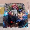 Couverture Flanelle Anime Jujutsu Kaisen - Douce Chaude Parfaite pour Canapé, Literie Camping Voyage Bureau Décoration Maison