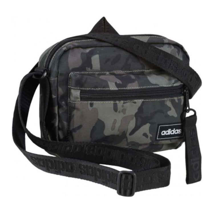 New Adidas Polyester Crossbody Bag Shoulder Bag Regular Unisex Black GE6147