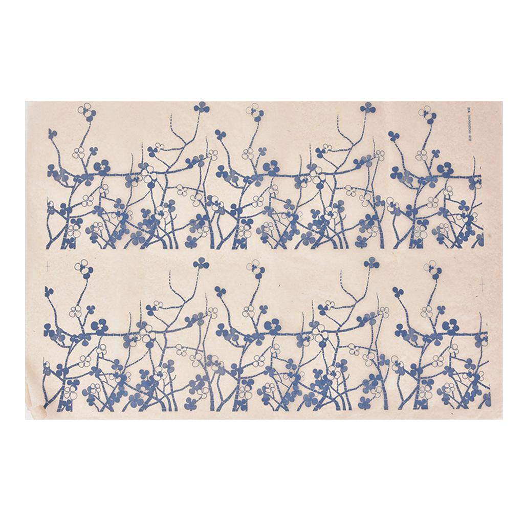 Töpferei, Keramik, Ton-Transferpapier, Blumenmuster, dekoratives Kunsthandwerk für Töpferei, Schüssel, Flasche, Dekoration, Wohnaccessoire