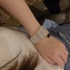 1PC Fashion Personality Zircon Cuff Bracelet Opening Wide Bangle Bracelet Trendy Party Jewelry