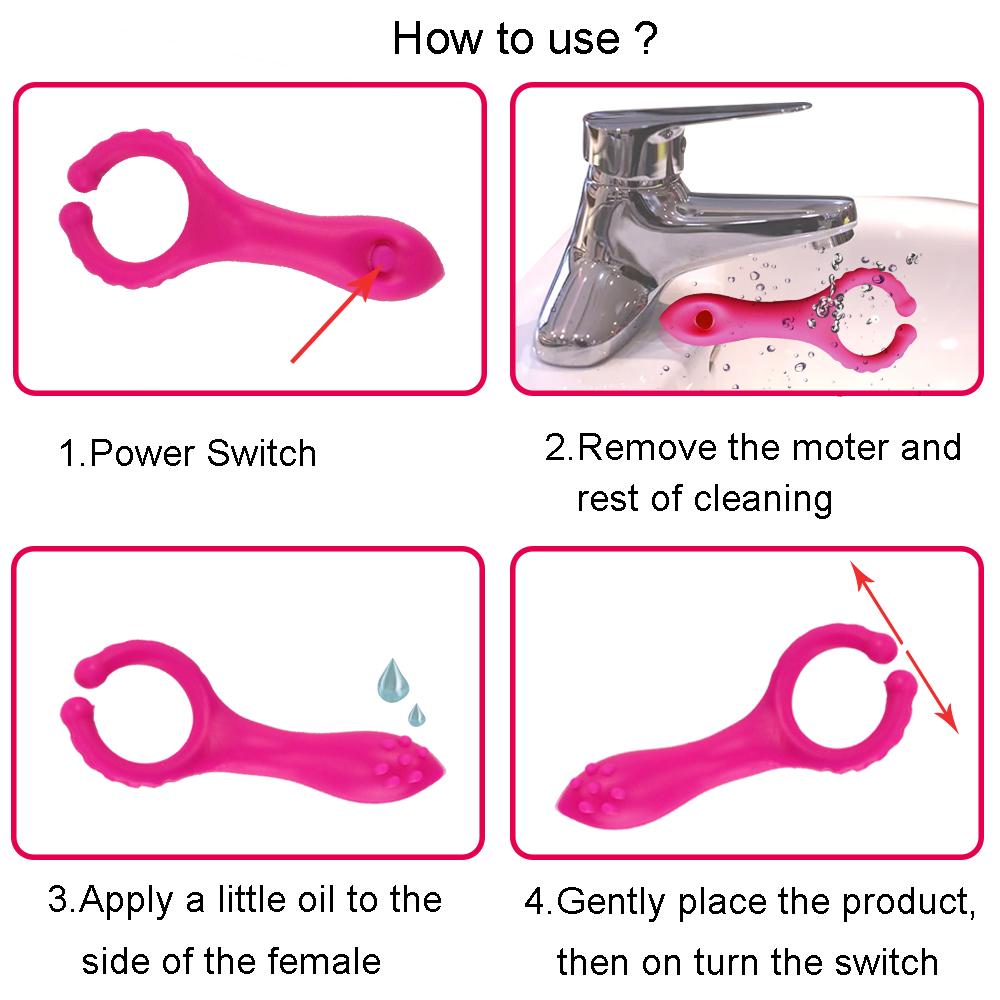 New Silicone G Spot Stimulate Vibrators Dildo Nipple Clip Masturbate Vibrator Adults Sex Toys