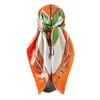 90cm Silk Scarf Headscarf Classic Scepter Print Silk Scarf Women's Satin Square Scarf Shawl