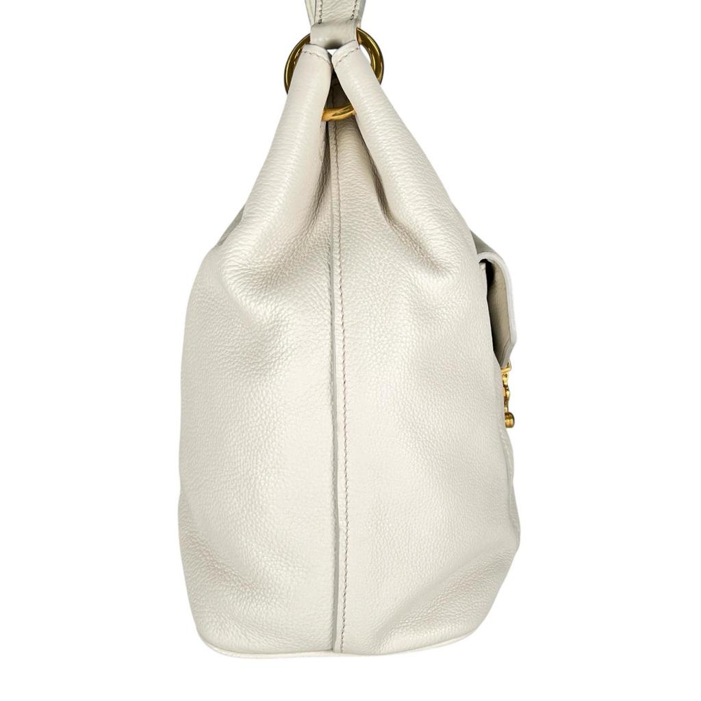 MIUMIU 5BC001 Shoulder Bag white Women used