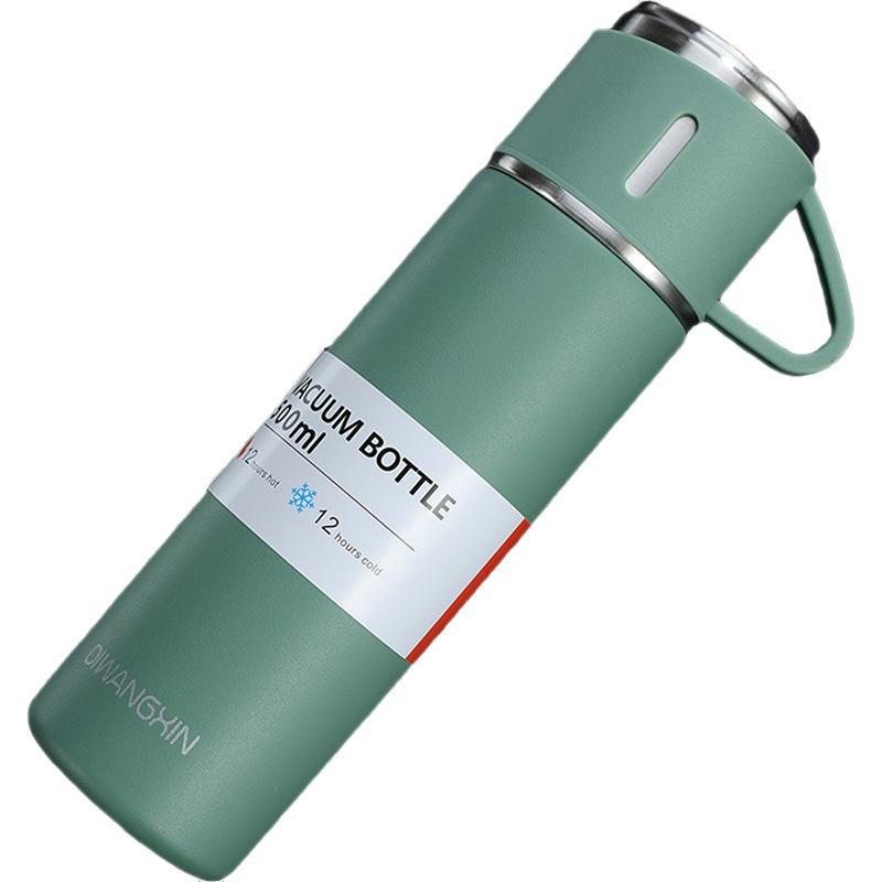 High-End Business Vacuum Cup Gift Gift Set 304 Stainless Steel Men's Car Portable Water Cup