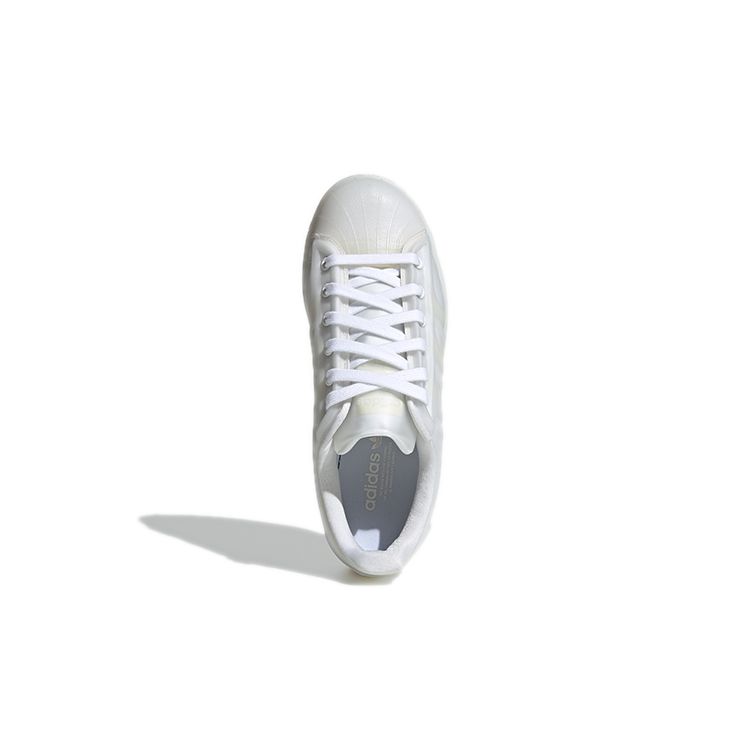 Adidas Originals Superstar Futureshell Comfortable Casual Low Top Kids Skate Shoes Kids Sneakers Bare-White H00834