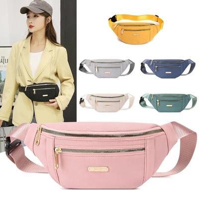 Neue Damen Hüfttaschen für Damen Oxford Freizeit Farbe Brusttasche Schulter Crossbody Hüfttaschen Handtaschen Damen Umhängetasche Gürteltaschen