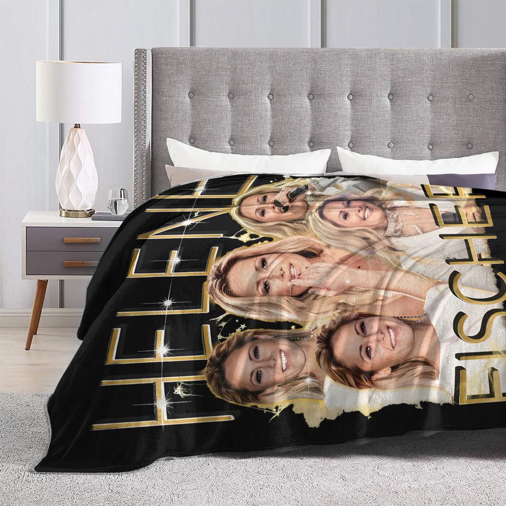 Helene Fischer Deutsche Sängerin Plüschdecke Kinder Flanell Überwurfdecke Für Wohnzimmer Super Weich Design Qualität Tagesdecke