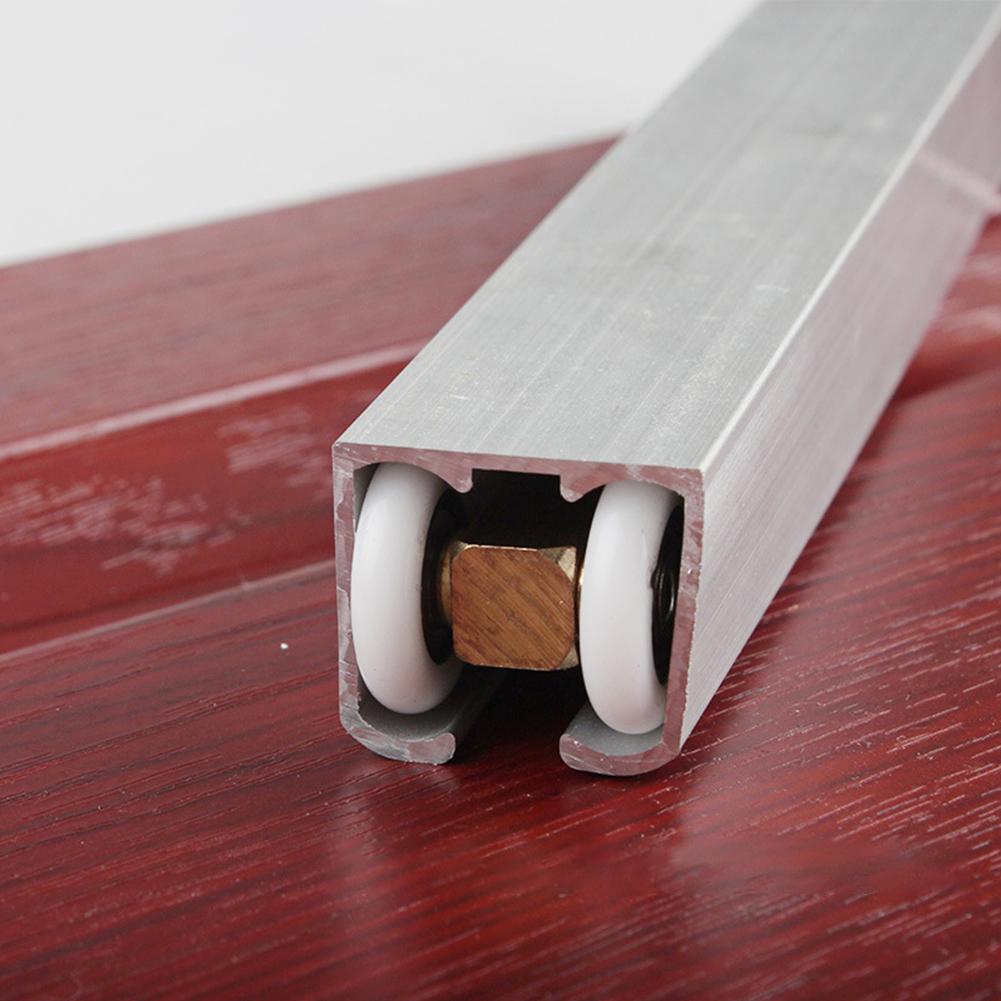 Home Improvements 20mm Roll Size Copper Castors Reinforced Bearings Easy Installation High Strength For Glass Doors