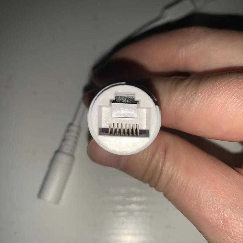 Cctv Poe Ip Ağ Kamerası Pcb Video Güç Kablosu Rj45 Dişi Konnektörler