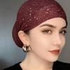 1pc Solid Color Women's Hair Cap - Classic Headscarf Headband Elegant Design Styling Headwear, Women's Headwear Christmas Gift