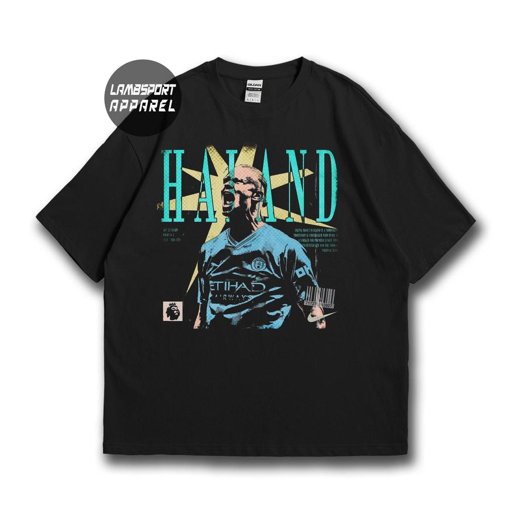 Haaland Fan Tee, Manchester City Support Shirt, Striker Norway World Cup 2026, Norwegian soccer fans t-shirt