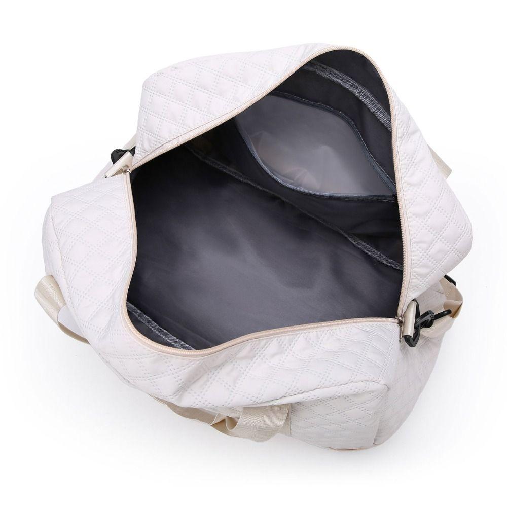 Wet Dry Separation Sports Fitness Bags Oxford Storage Handbag Portable Carry On Travel Bag  Outdoor