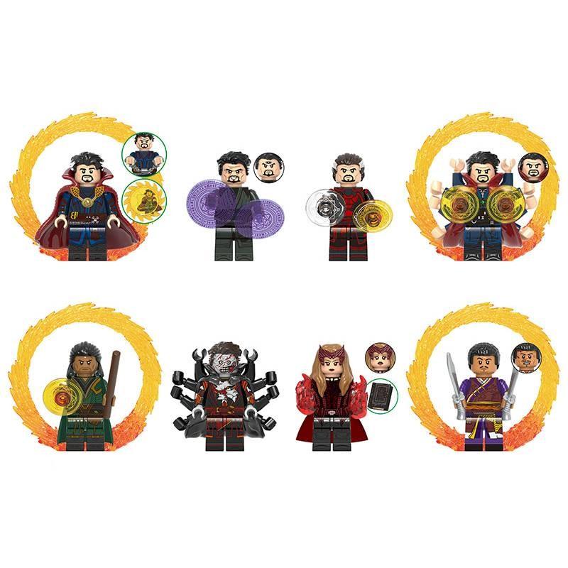 Engaging X0335 Kids Building Blocks Featuring Doctor Multihand And Witch Portal Made Of Sturdy Abs Plastic For Safe Play