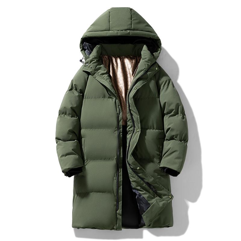 Parkas Male Long Parkas Plus Size 8xl 7xl 6xl Men Casual Warm Padded Windbreak Outerwear Winter Parkas Men Thick Warm Jacket